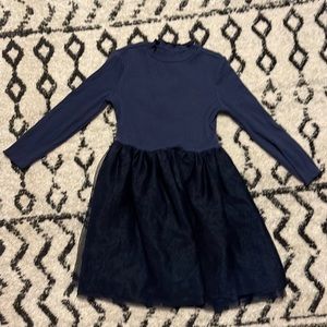Toddler Girl Old Navy Mock Neck Tulle Dress. 4T.